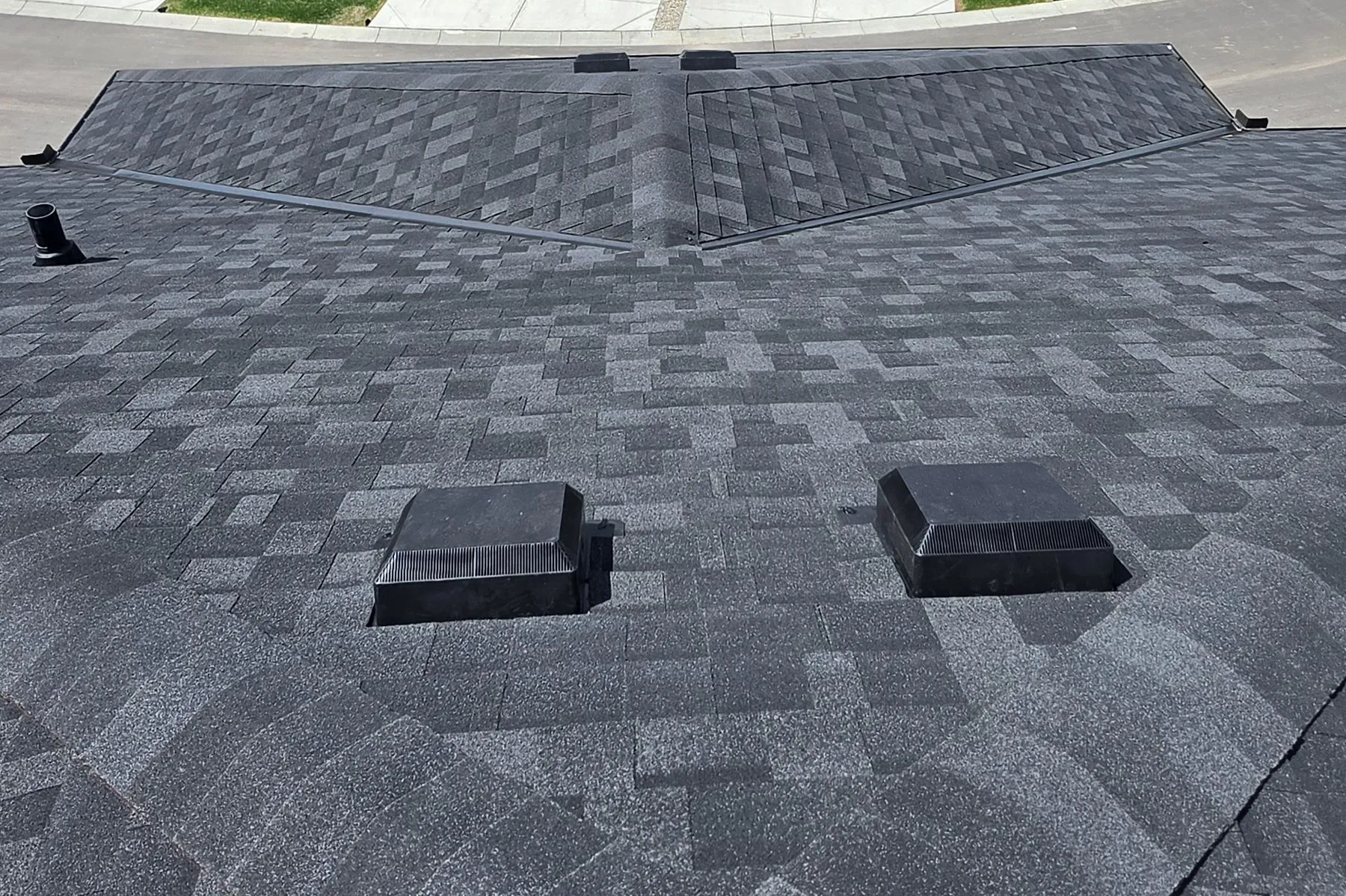 Completed roof from a Core Armour Exteriors project in Sage Hill Calgary